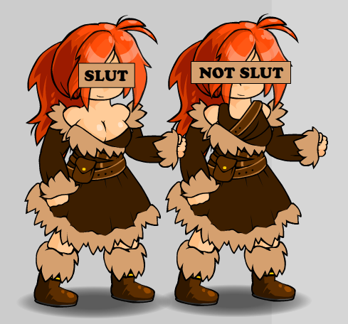 slut. not slut